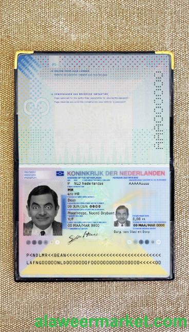 Netherlands passport (2014-present) photo look